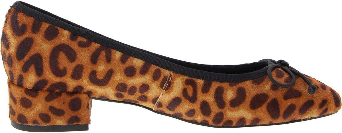 imageSteve Madden Womens Cherish Leather Slip On Loafer HeelsLeopard