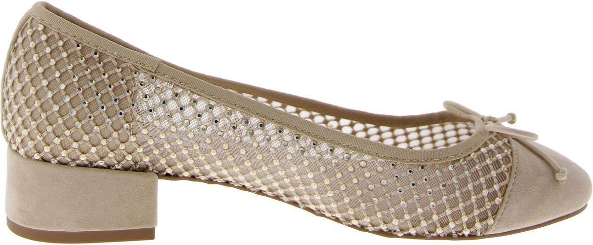 imageSteve Madden Womens Cherish Leather Slip On Loafer HeelsTan Mesh