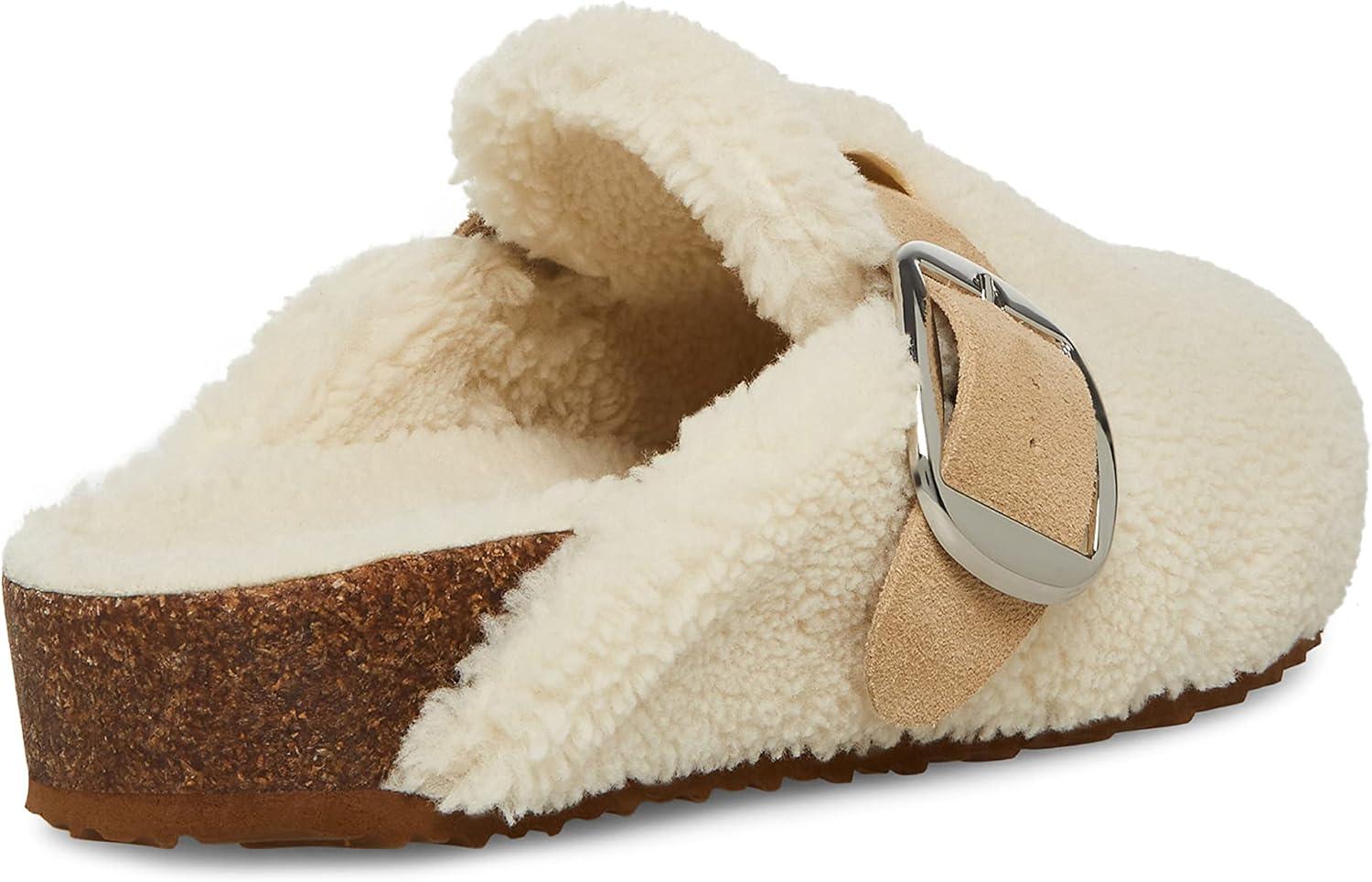 imageSteve Madden Womens Cuddle ClogWhite