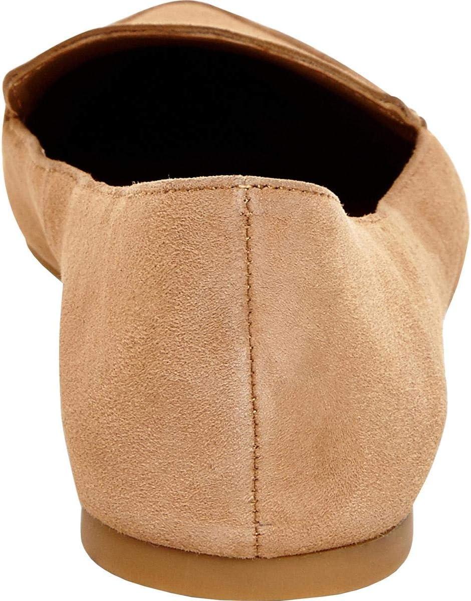 imageSteve Madden Womens Feather Loafer FlatCamel Suede