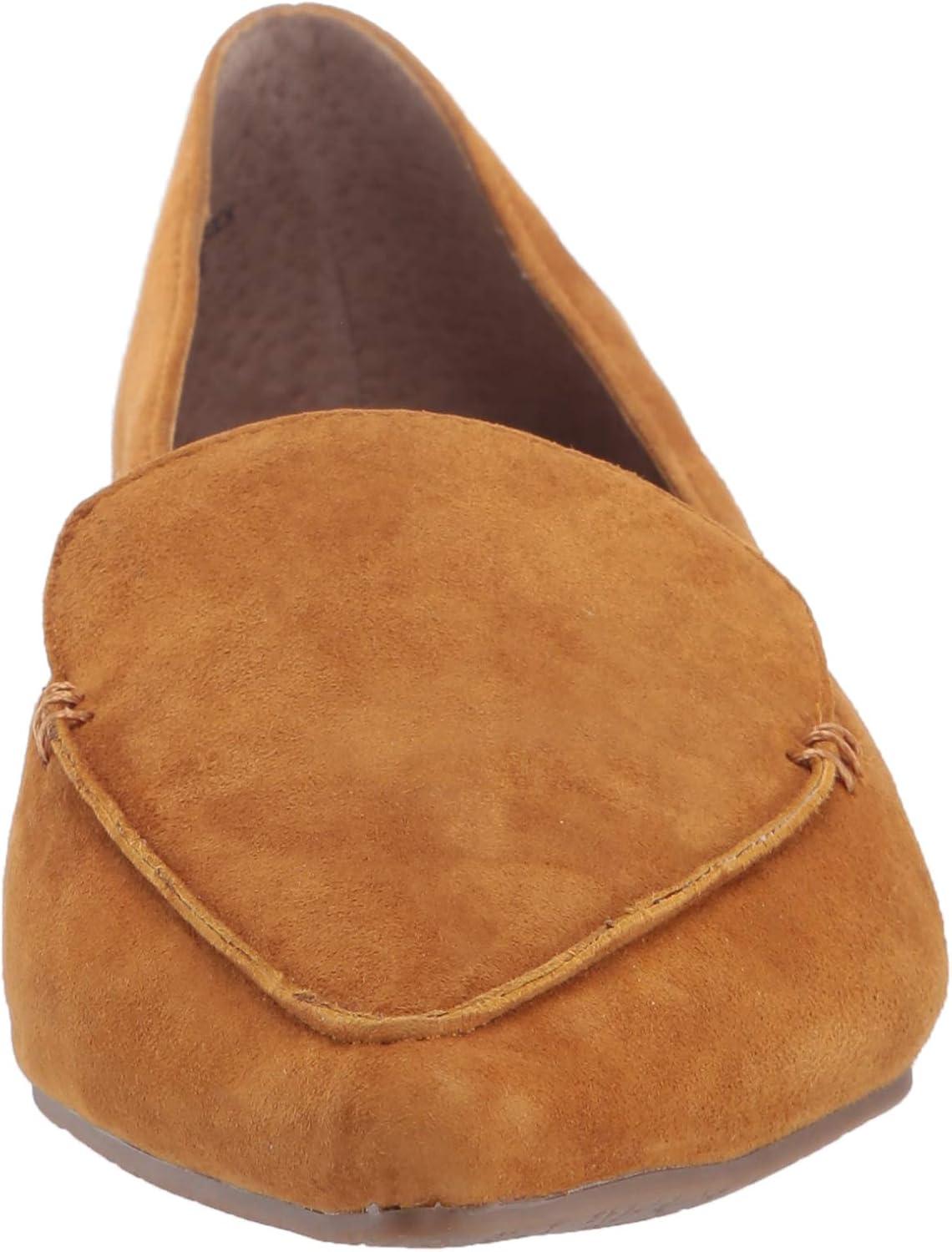 imageSteve Madden Womens Feather Loafer FlatMustard Suede