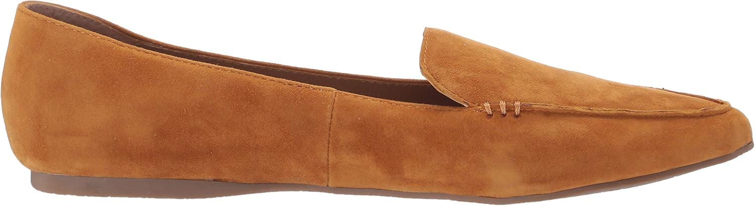 imageSteve Madden Womens Feather Loafer FlatMustard Suede
