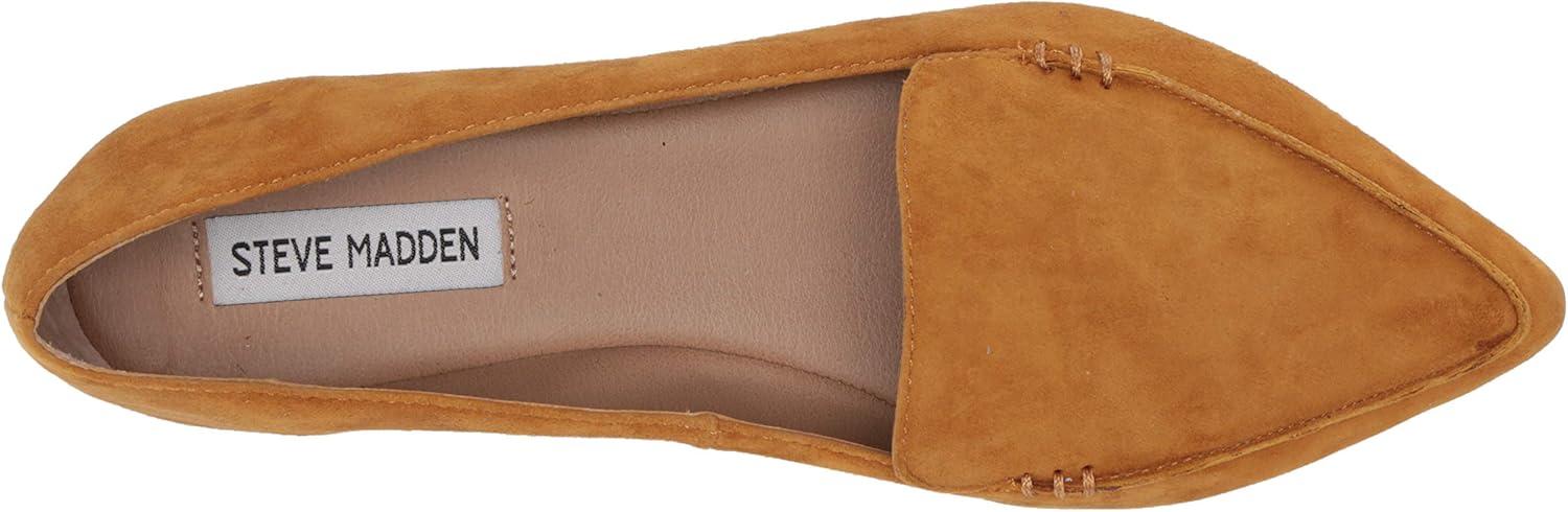 imageSteve Madden Womens Feather Loafer FlatMustard Suede