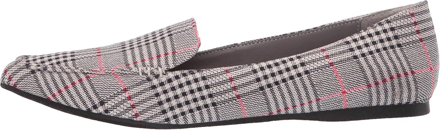 imageSteve Madden Womens Feather Loafer FlatPlaid
