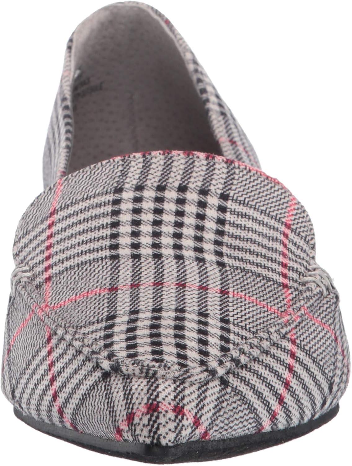 imageSteve Madden Womens Feather Loafer FlatPlaid