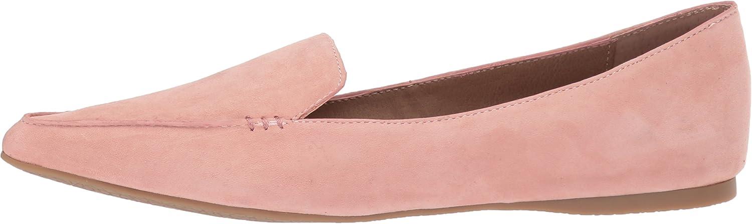 imageSteve Madden Womens Feather Loafer FlatRose Suede