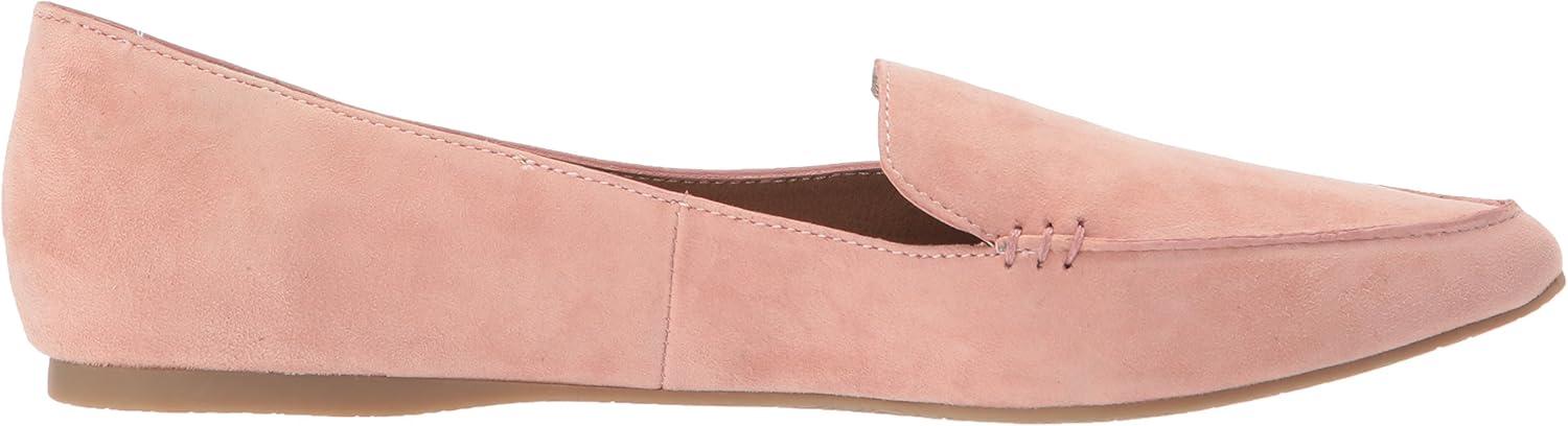 imageSteve Madden Womens Feather Loafer FlatRose Suede