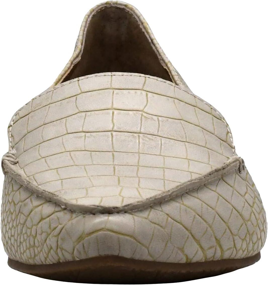 imageSteve Madden Womens Feather Loafer FlatTaupe Crocodile