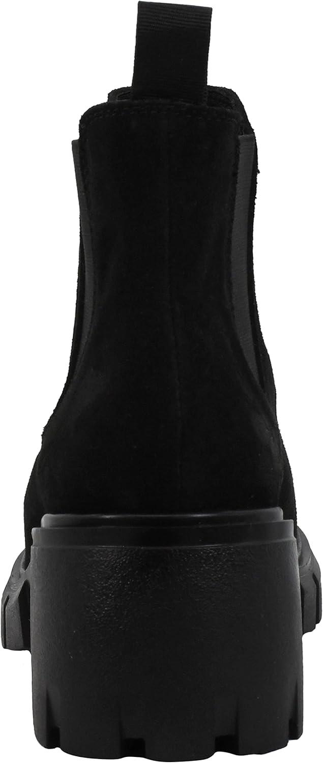 imageSteve Madden Womens Howler Boots AnkleBlack Suede