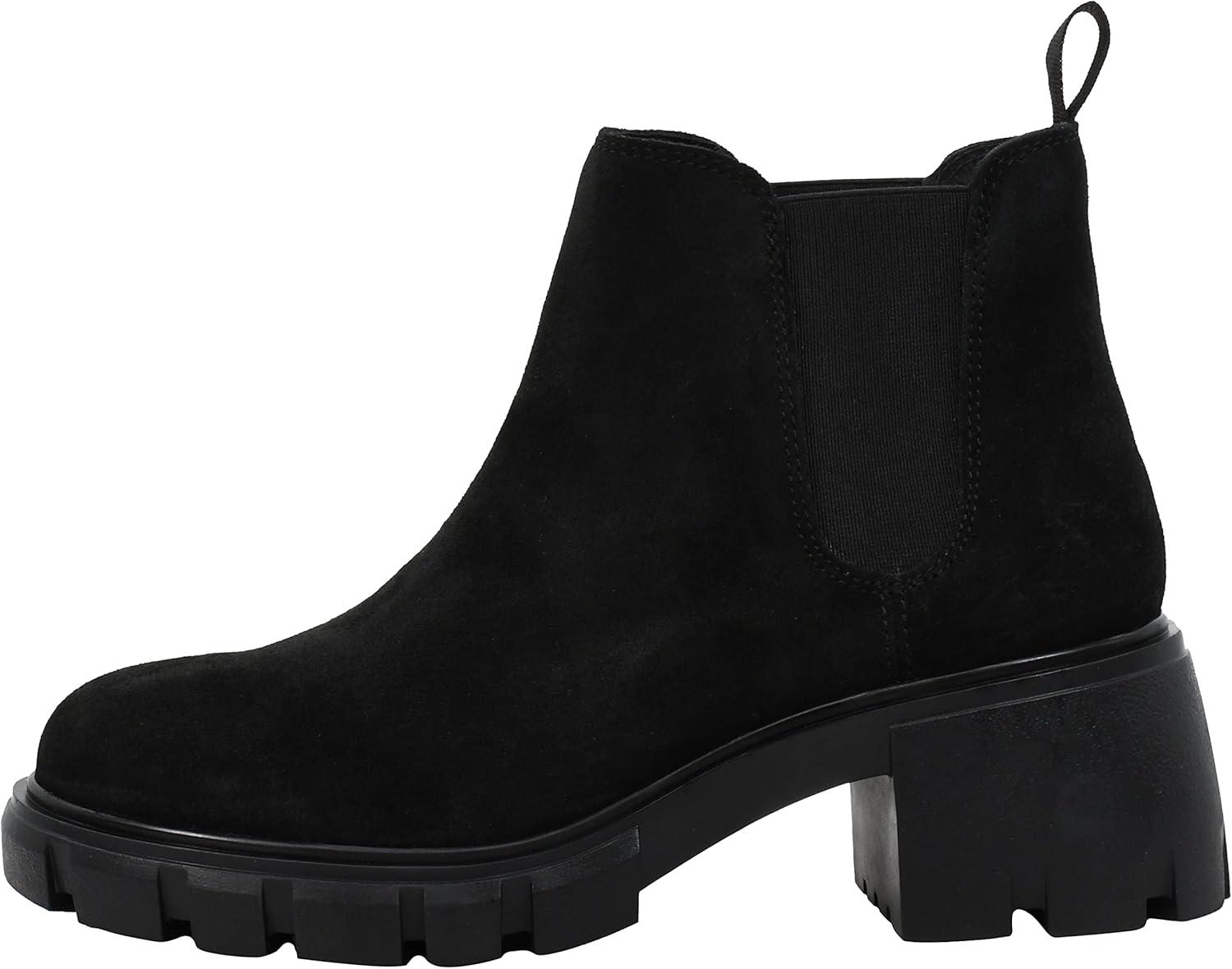 imageSteve Madden Womens Howler Boots AnkleBlack Suede
