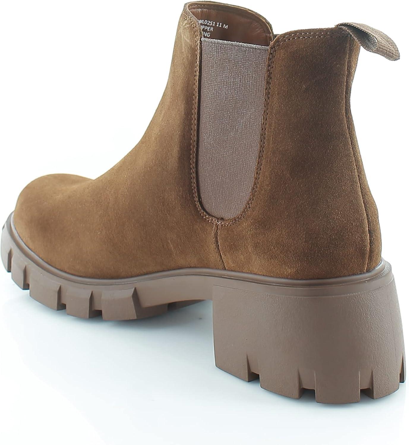 imageSteve Madden Womens Howler Boots AnkleCognac Suede