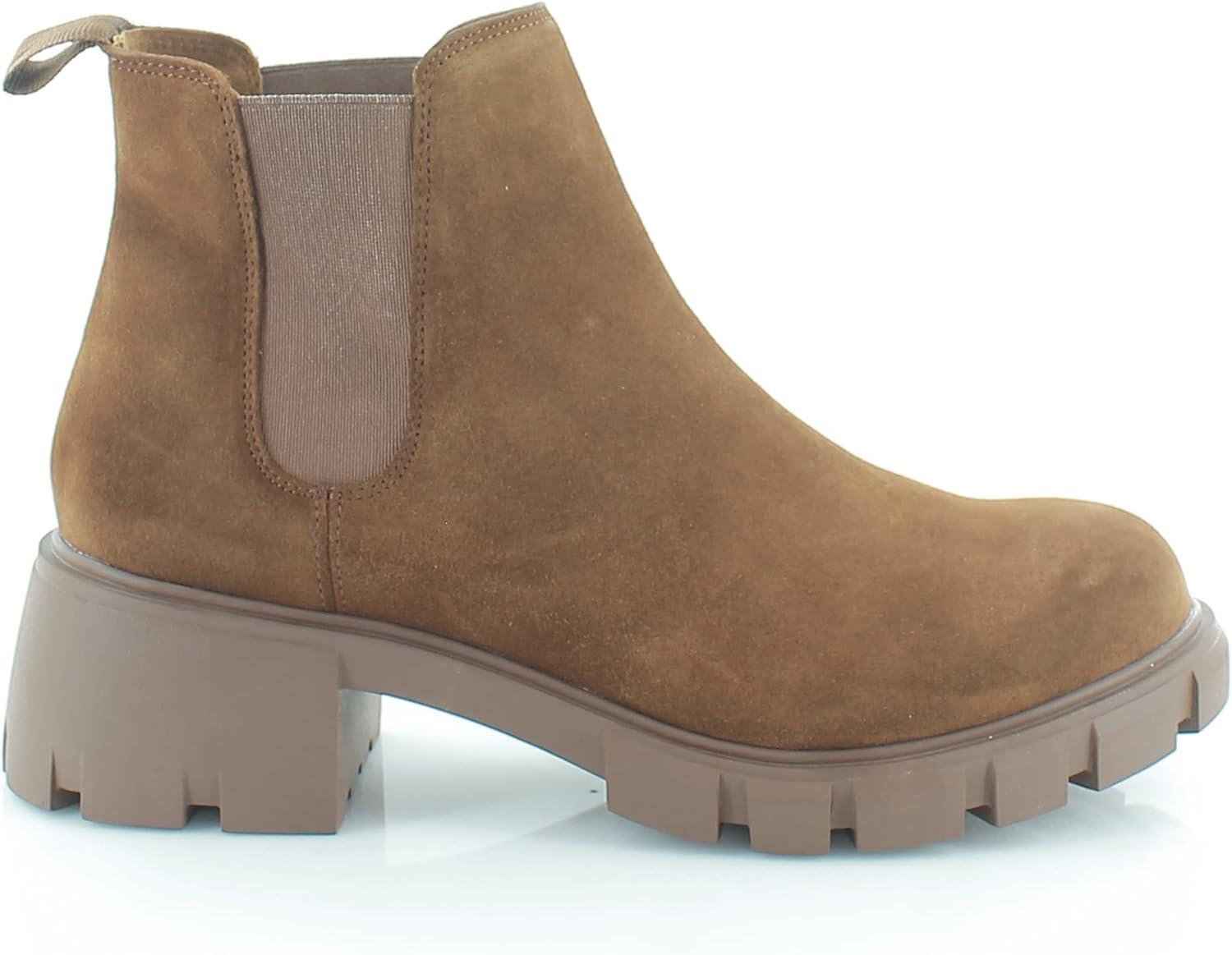 imageSteve Madden Womens Howler Boots AnkleCognac Suede