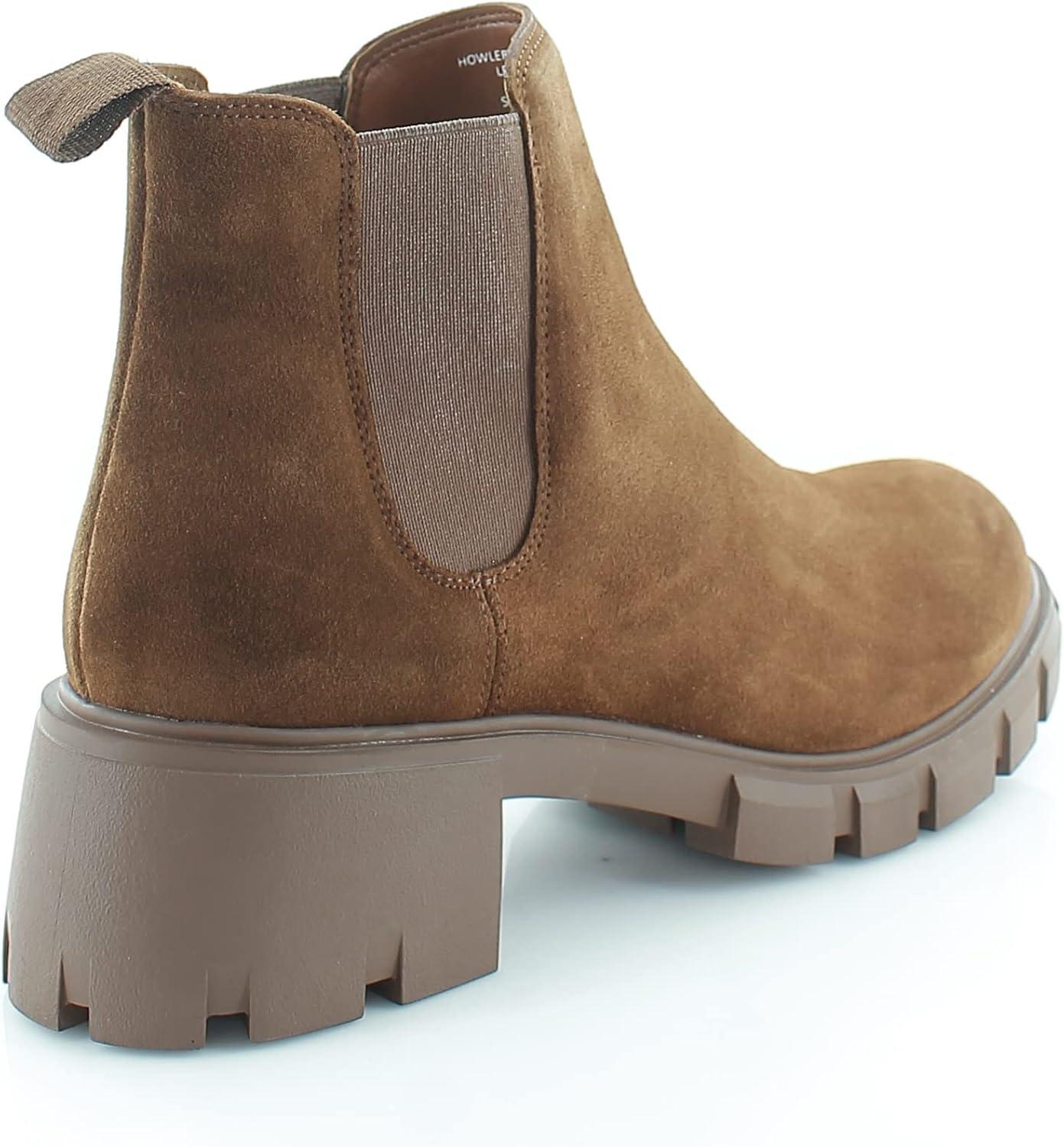 imageSteve Madden Womens Howler Boots AnkleCognac Suede