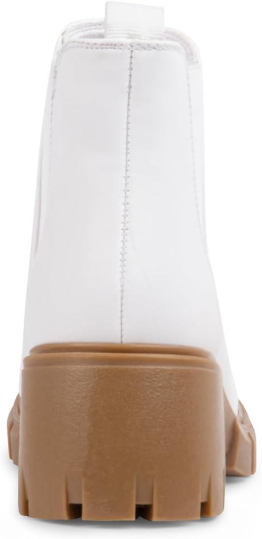 imageSteve Madden Womens Howler Boots AnkleWhite Tan
