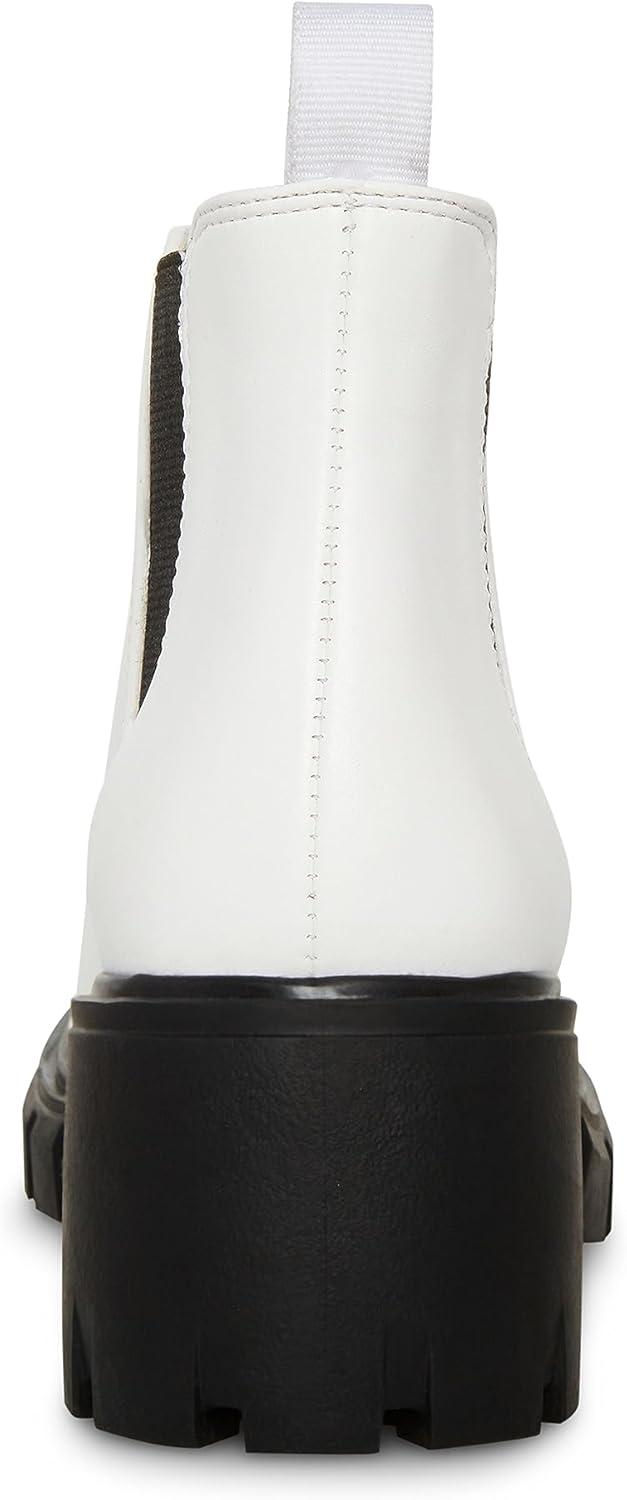 imageSteve Madden Womens Howler Boots AnkleWhiteBlack