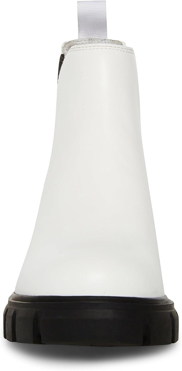 imageSteve Madden Womens Howler Boots AnkleWhiteBlack