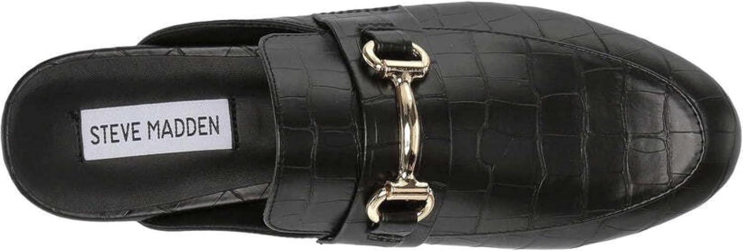imageSteve Madden Womens Kandi Slipon LoaferBlack Crocodile