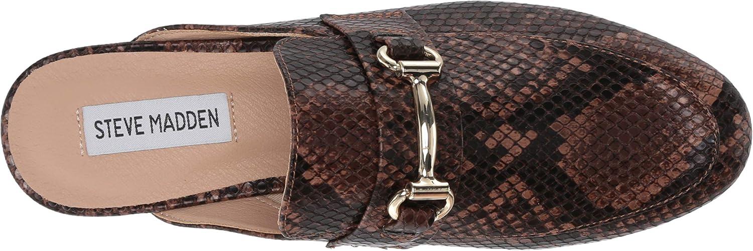 imageSteve Madden Womens Kandi Slipon LoaferBrown Snake