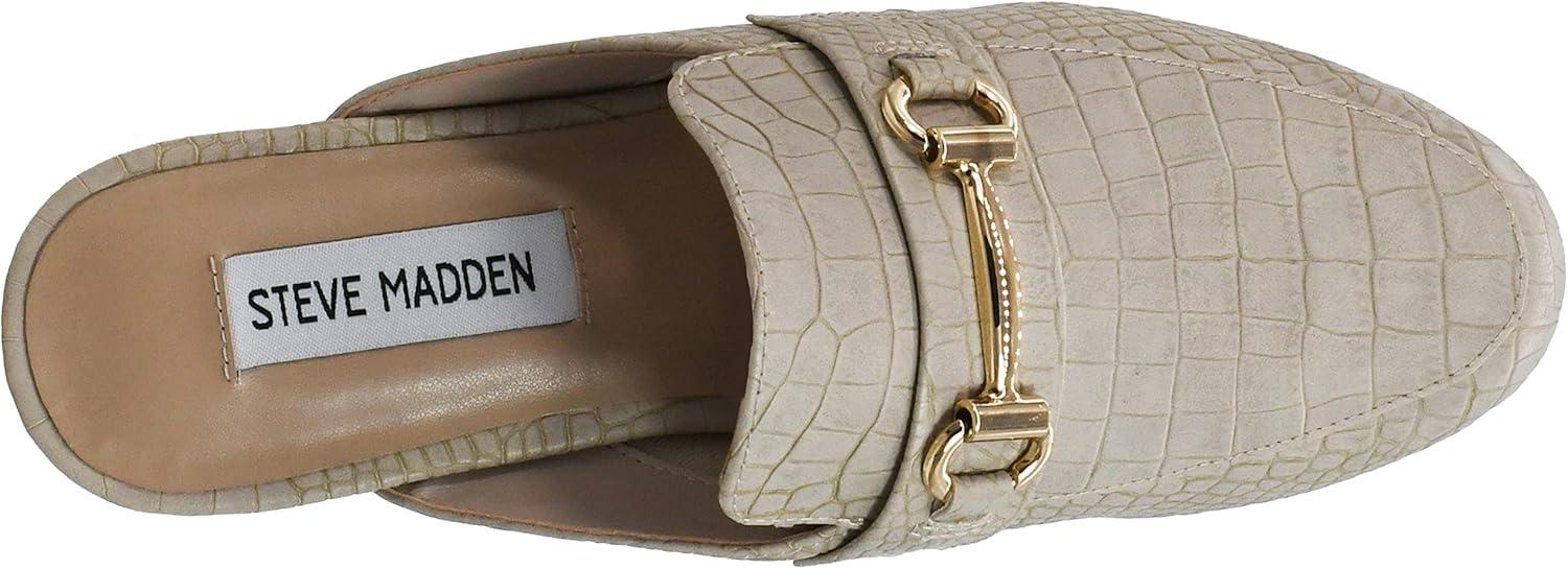 imageSteve Madden Womens Kandi Slipon LoaferTaupe Crocodile