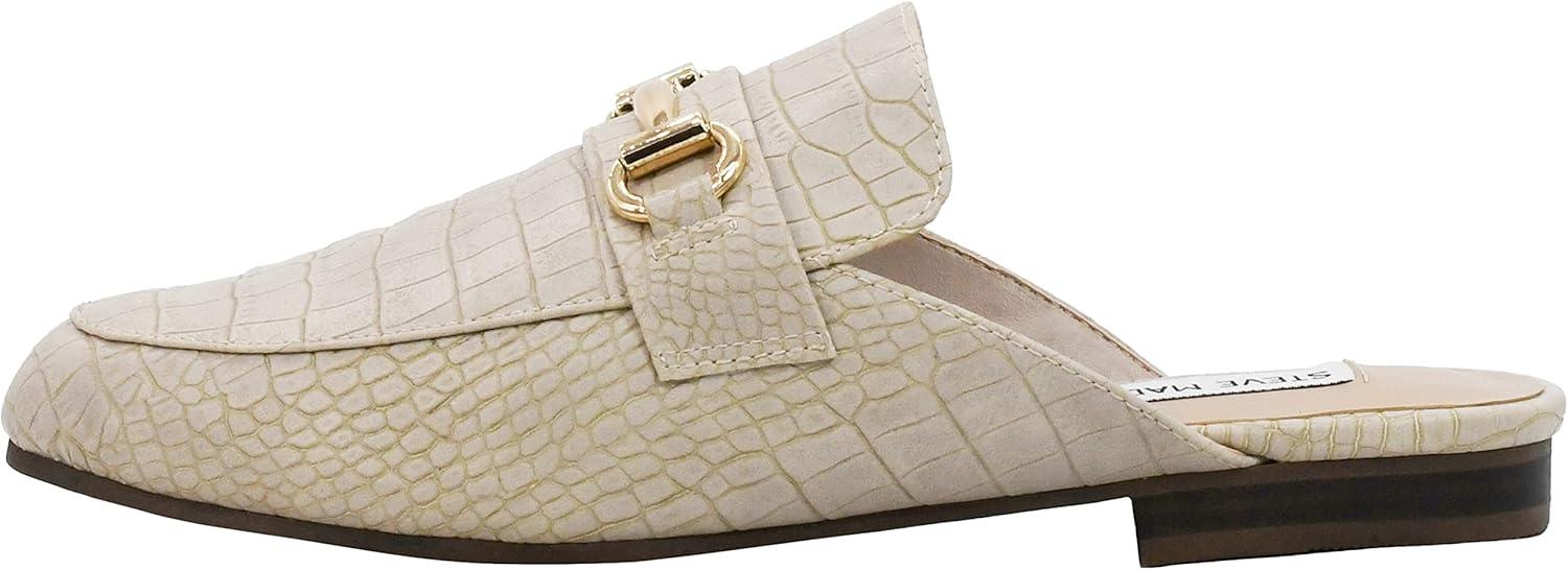imageSteve Madden Womens Kandi Slipon LoaferTaupe Crocodile