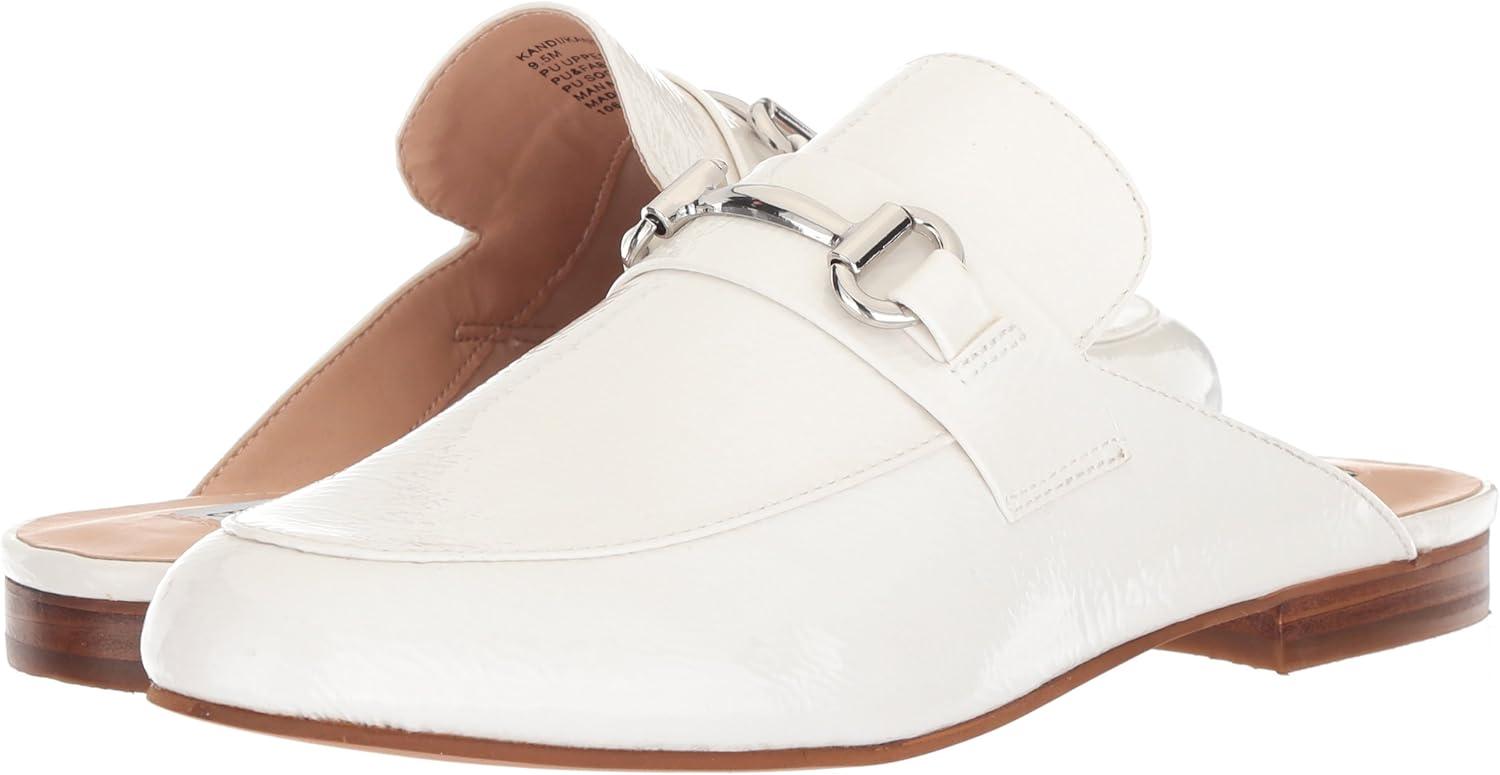 imageSteve Madden Womens Kandi Slipon LoaferWhite Patent