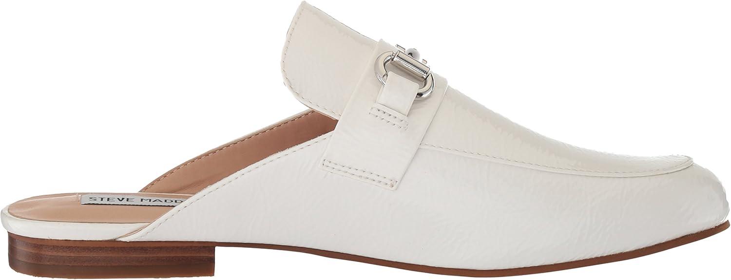 imageSteve Madden Womens Kandi Slipon LoaferWhite Patent