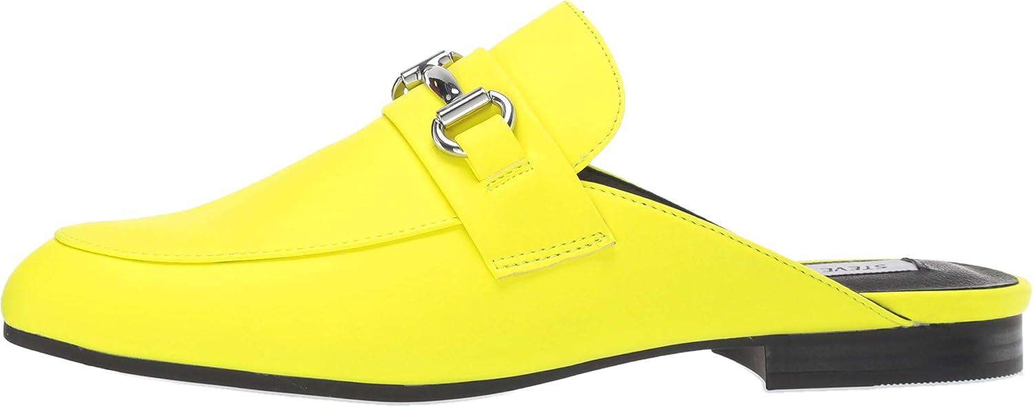 imageSteve Madden Womens Kandi Slipon LoaferYellow Neon