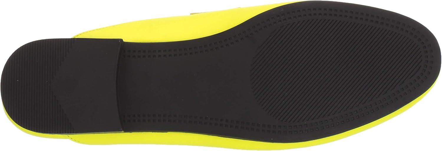 imageSteve Madden Womens Kandi Slipon LoaferYellow Neon