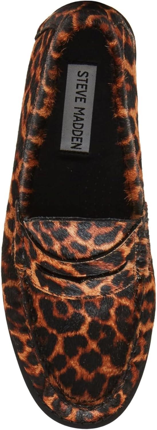 imageSteve Madden Womens Kingston Studded Pant BeltLeopard