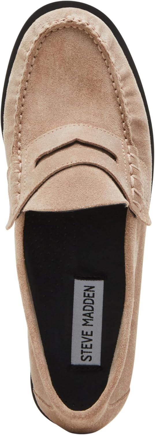 imageSteve Madden Womens Kingston Studded Pant BeltTaupe Suede
