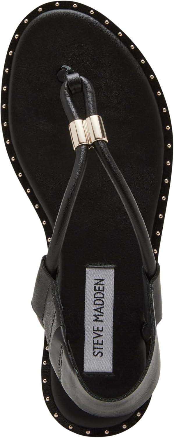imageSteve Madden Womens Meduza SandalBlack Leather