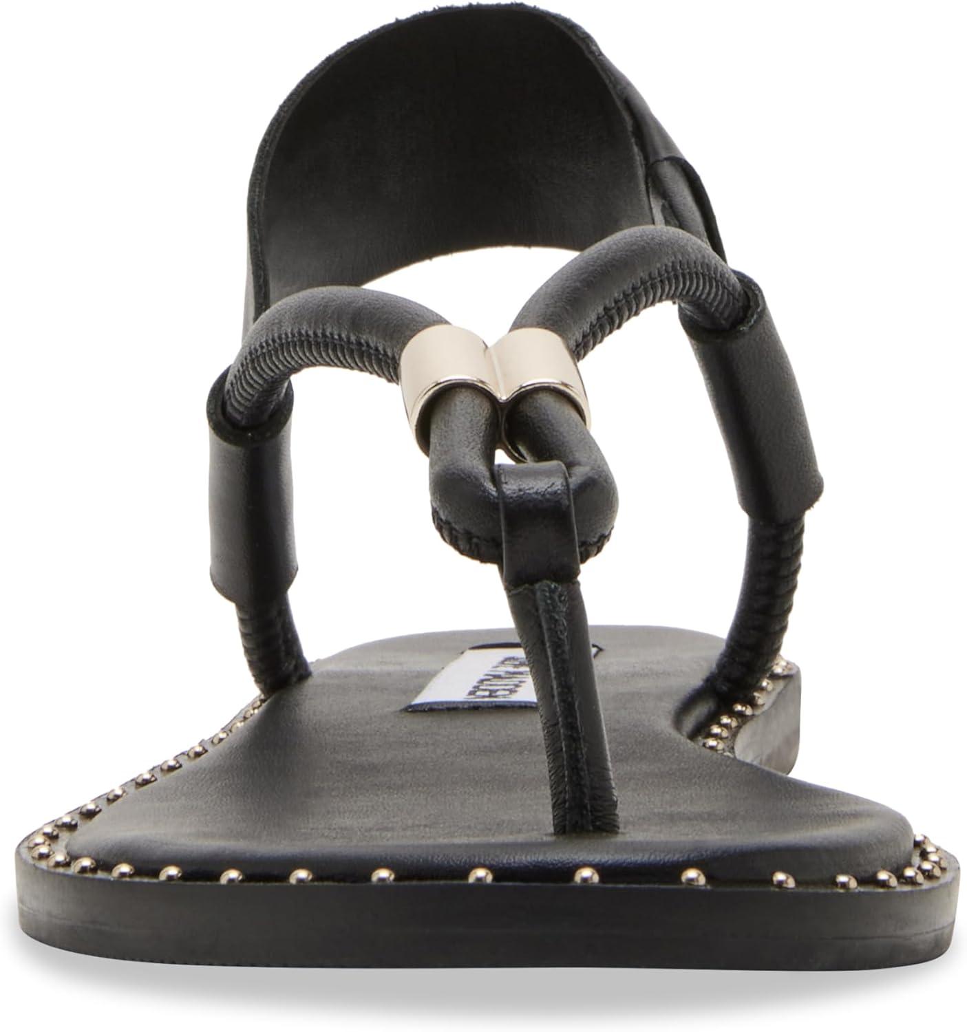 imageSteve Madden Womens Meduza SandalBlack Leather