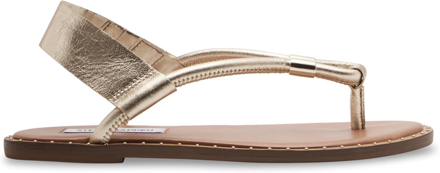 imageSteve Madden Womens Meduza SandalGold Leather