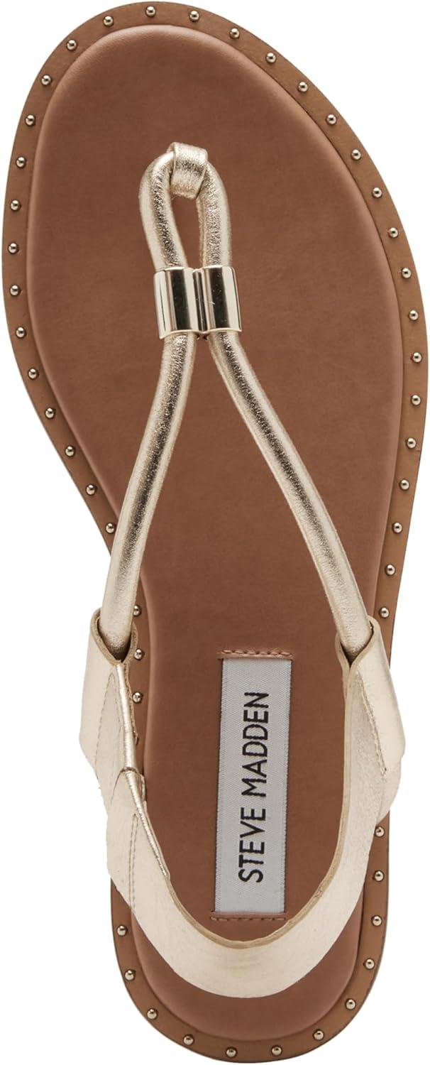 imageSteve Madden Womens Meduza SandalGold Leather