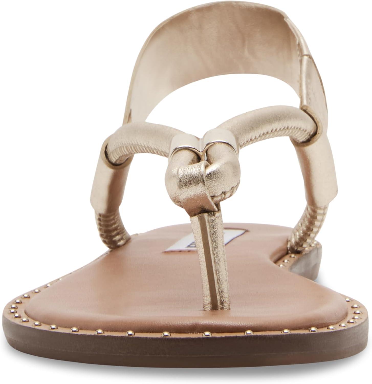 imageSteve Madden Womens Meduza SandalGold Leather