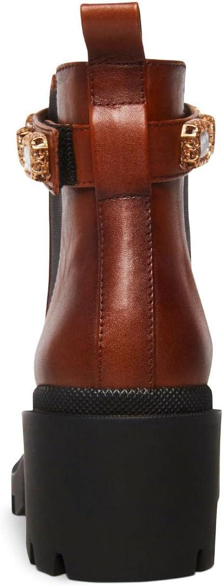 imageSteve Madden womens Amulet Ankle BootCognac Leather