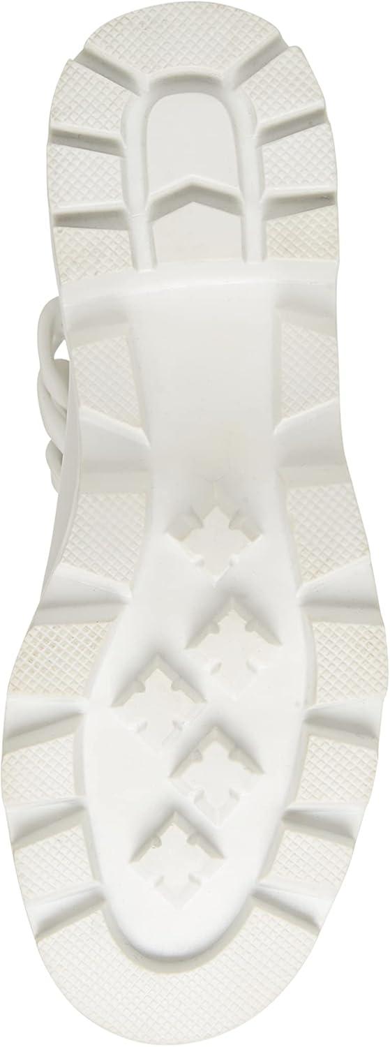 imageSteve Madden womens Amulet Ankle BootWhite Chain