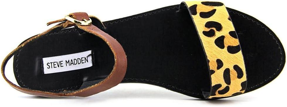 imageSteve Madden womens DonddiSandalLeopard Multi