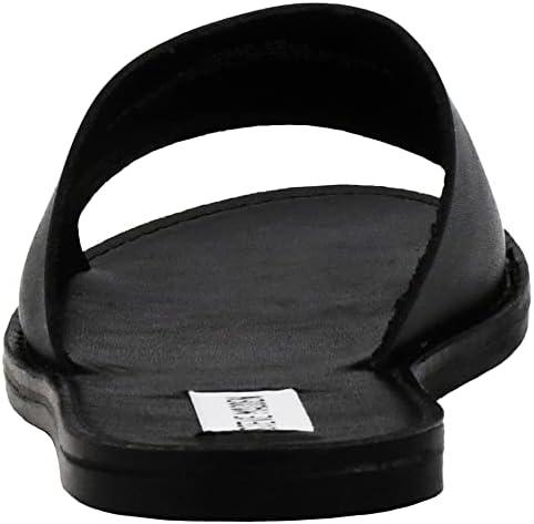 imageSteve Madden womens Gracel Flat SandalBlackBlack