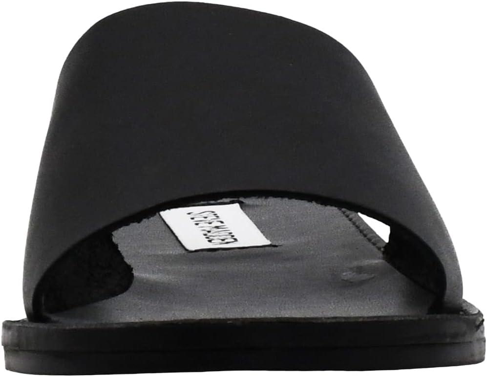 imageSteve Madden womens Gracel Flat SandalBlackBlack