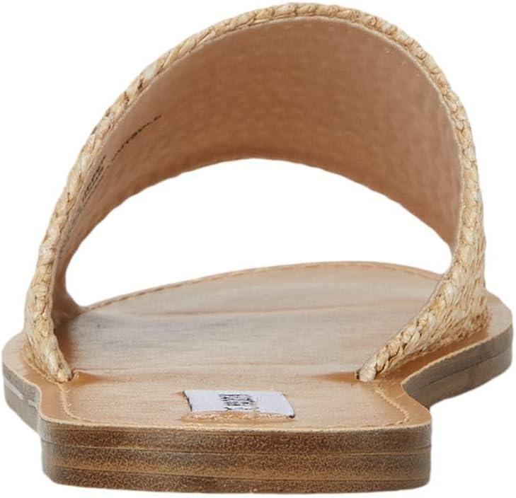 imageSteve Madden womens Gracel Flat SandalNatural Raffia