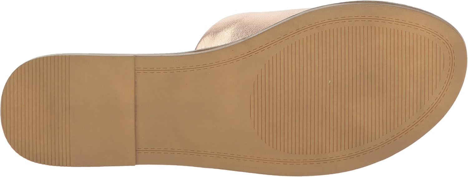 imageSteve Madden womens Gracel Flat SandalRose Gold