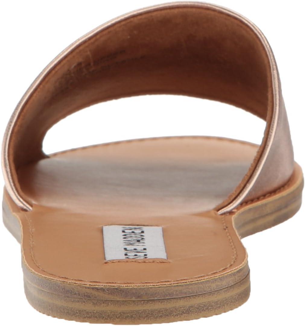 imageSteve Madden womens Gracel Flat SandalRose Gold