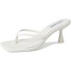 imageSteve Madden Womens Allies Heeled SandalWhite Leather