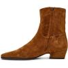 imageSteve Madden Womens Dusty Ankle BootChesnut Suede