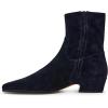 imageSteve Madden Womens Dusty Ankle BootNavy Suede