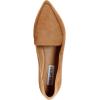 imageSteve Madden Womens Feather Loafer FlatCamel Suede