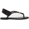 imageSteve Madden Womens Meduza SandalBlack Leather