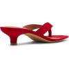 imageSteve Madden Womens Tracie Heeled SandalRed Suede