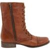 imageSteve Madden Womens Troopa Leather Lace Up Combat BootsBeige